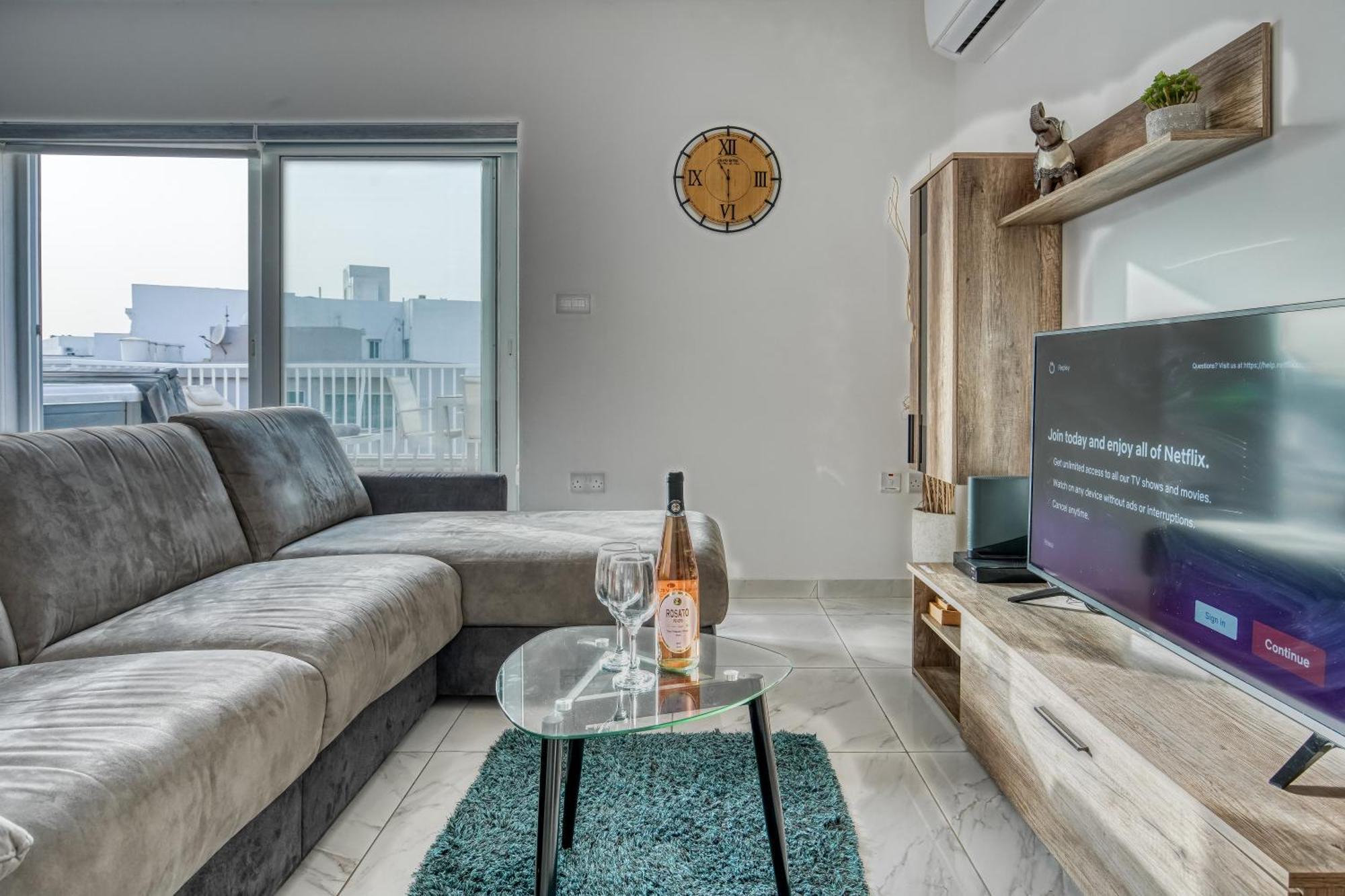 Apartamento Poseidon Court Penthouse Superior Bahía de San Pablo Exterior foto