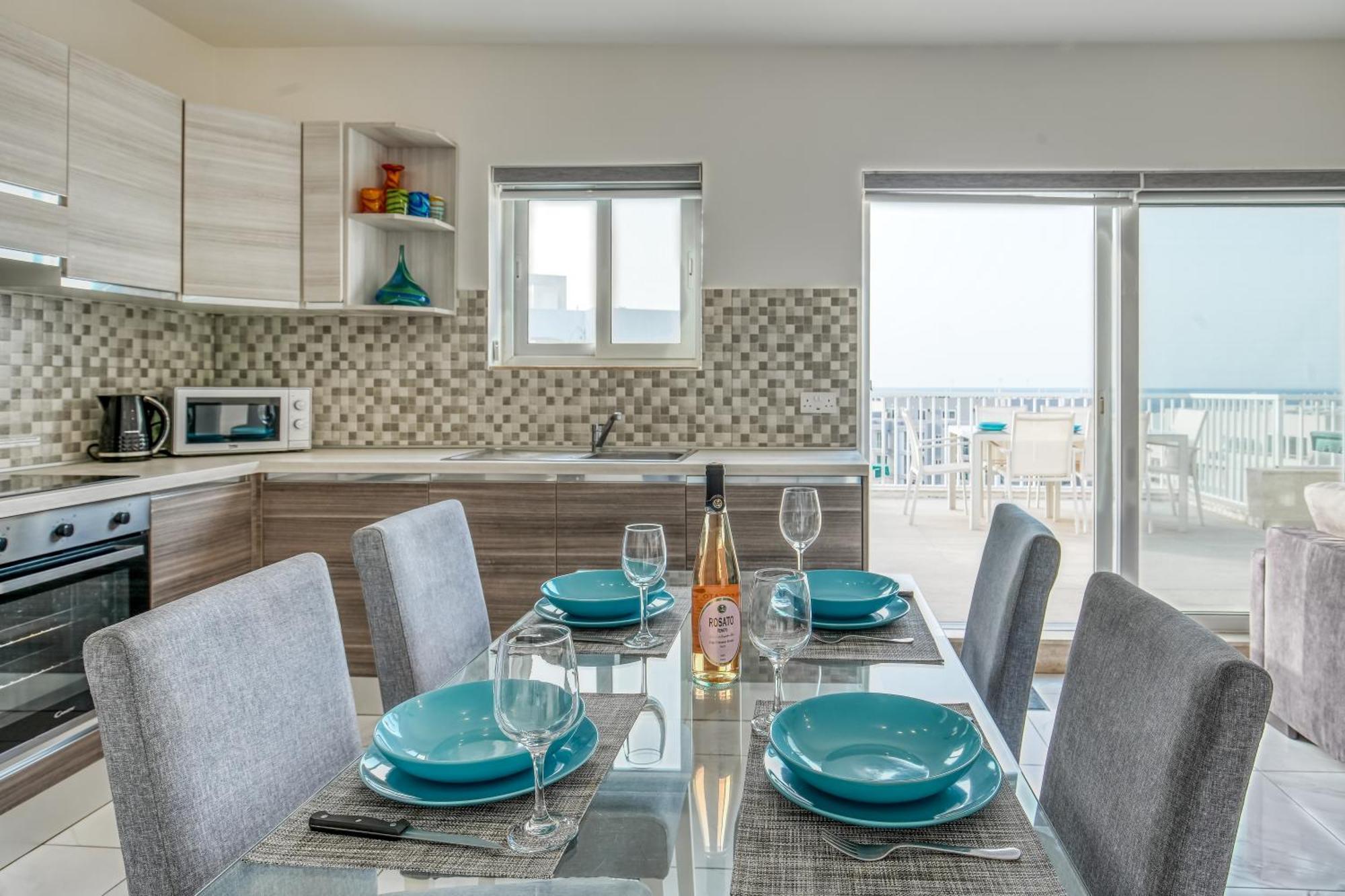 Apartamento Poseidon Court Penthouse Superior Bahía de San Pablo Exterior foto