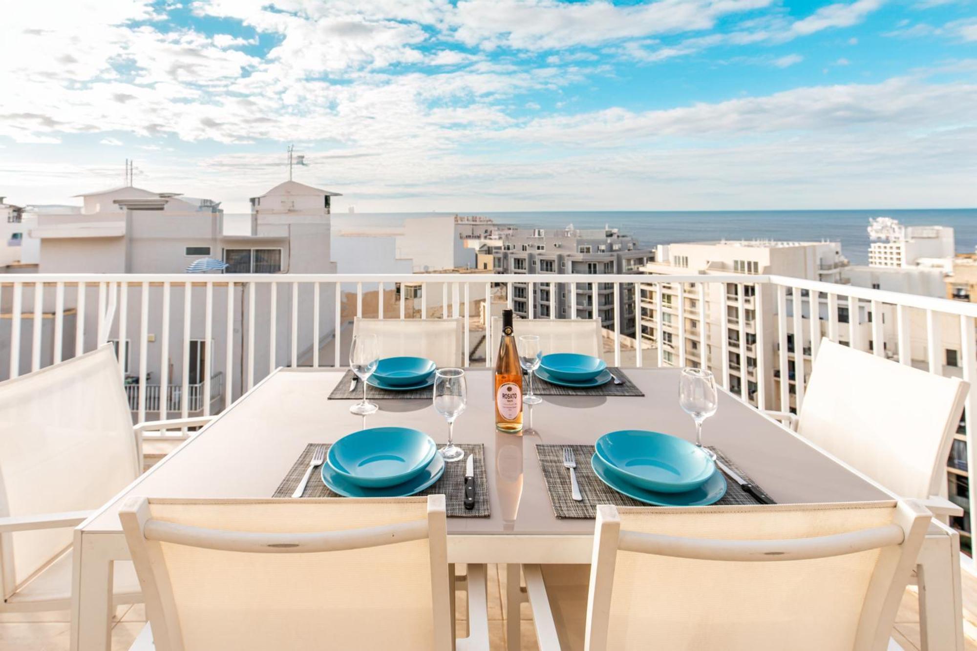 Apartamento Poseidon Court Penthouse Superior Bahía de San Pablo Exterior foto
