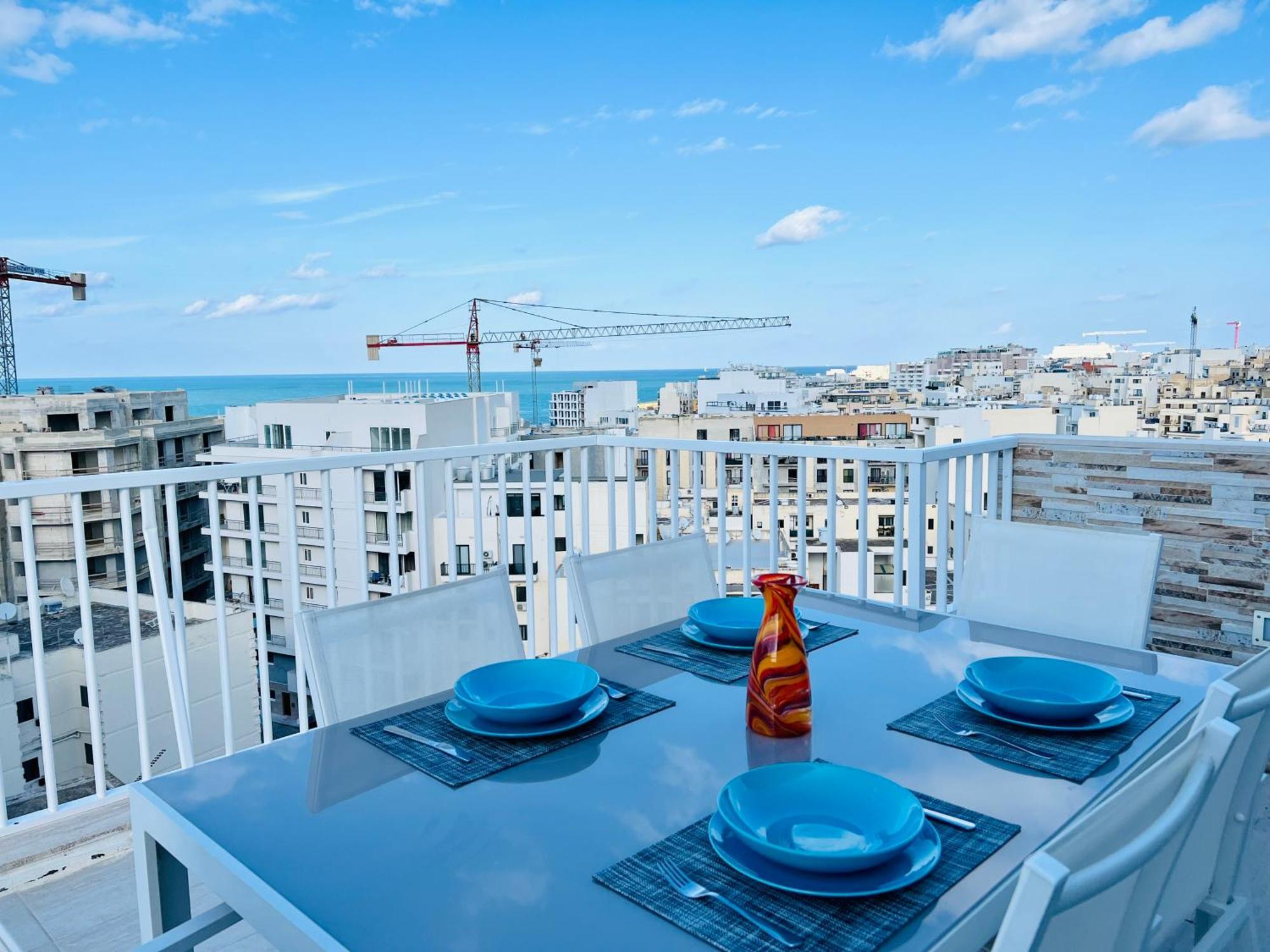 Apartamento Poseidon Court Penthouse Superior Bahía de San Pablo Exterior foto