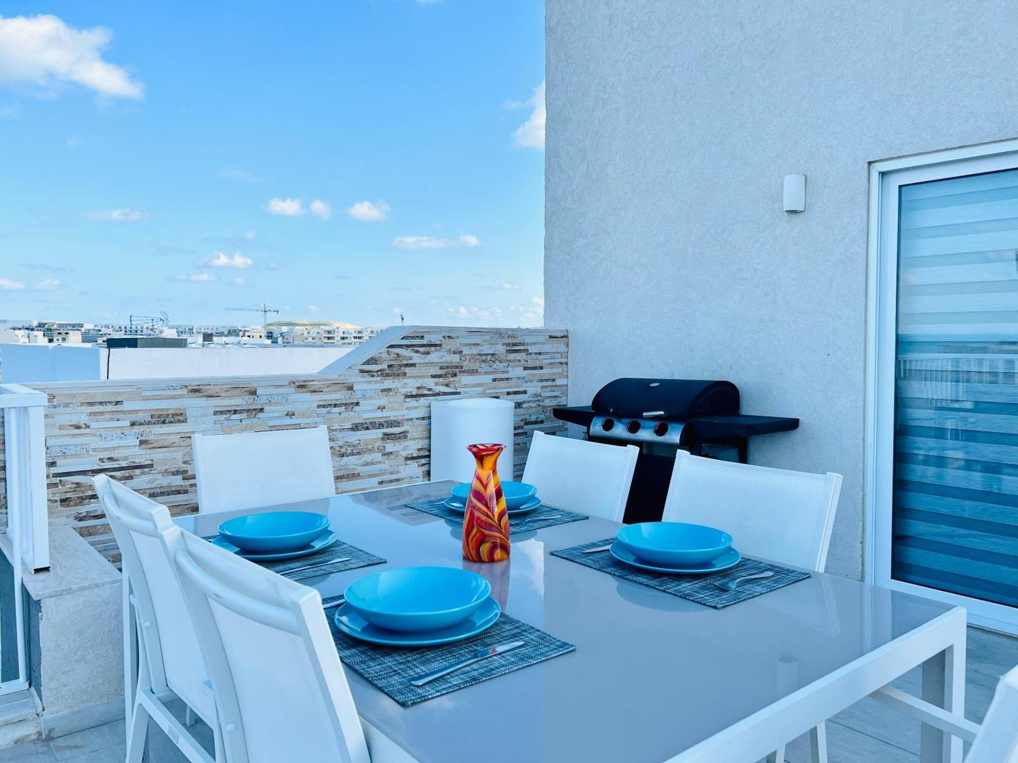 Apartamento Poseidon Court Penthouse Superior Bahía de San Pablo Exterior foto