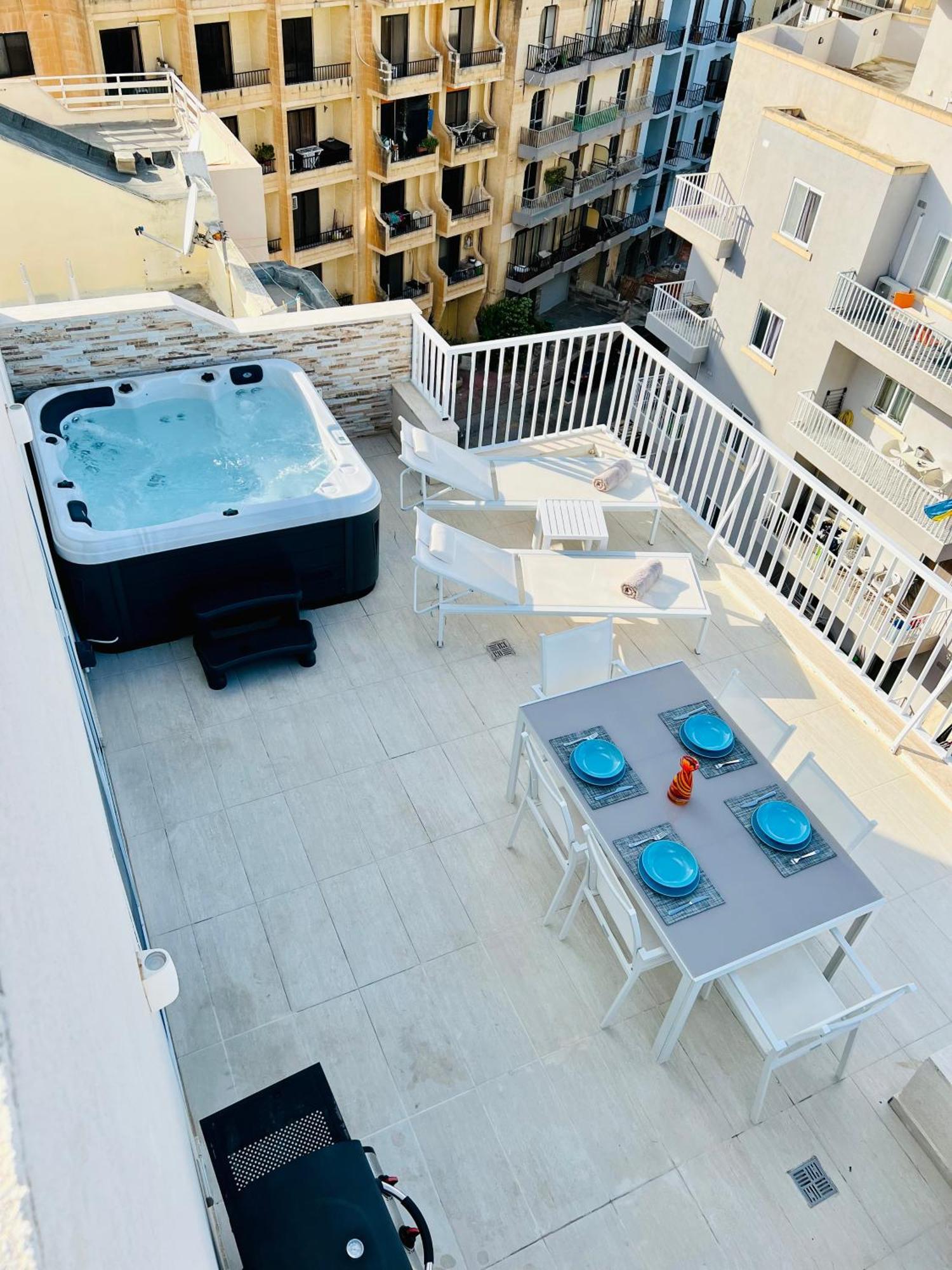 Apartamento Poseidon Court Penthouse Superior Bahía de San Pablo Exterior foto